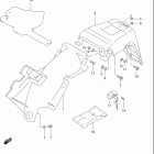 DR125SE Заднее крыло