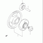 GSX600F KATANA Муфта стартера