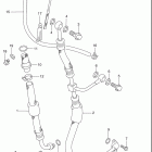 DR350SE Маслянные шланги