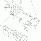 DR350 Rear caliper (model l / m)