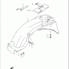 GSX750F KATANA Заднее крыло