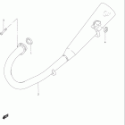 GN125E Глушитель