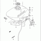 GSX750F KATANA Fuel tank (model p / r / s / t)