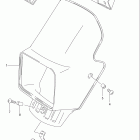 DR125SE Headlamp cover