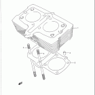GS500E Цилиндр