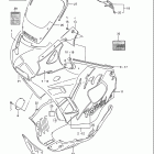 GSX600F KATANA Cowling body (model n)