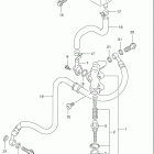 RF600R Задний торм цилиндр