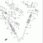 DR350SE Cam shaft - valve (model l / m / n / p)