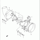 GSX750F KATANA Cooling fan (california only)