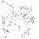 RMX250 Rear swinging arm (model m / n)