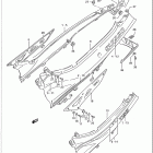 GSX750F KATANA Frame cover (model k / l)