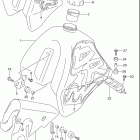 DR350 Fuel tank (model n / p)