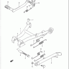GS500E Подножки