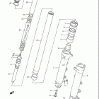 GSX600F KATANA Front damper (model k / l / m / n / p / r / s / t)