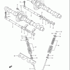 GSX600F KATANA Cam shaft  /  valve (model n / p / r / s / t)