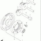 DR350SE Starter clutch (model r / s / t)