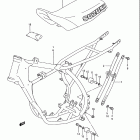 RM80 Frame - seat (model h / j / k / l)