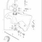 RM125 Fuel tank (model p / r / s)