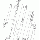RM250 Front damper (model r / s)