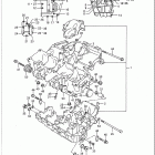 GSX-R750W Картер