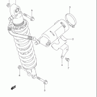 DR250SE Задний амортизатор