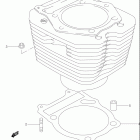 DR650SE Цилиндр