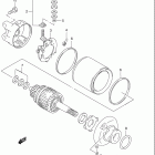 DR350SE Starting motor (model t)