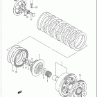 GSX-R750W Сцепление