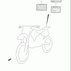 RM125 Наклейки