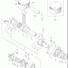 DR650SE Коленвал