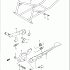 GSX-R750W Подножка