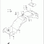 GSX-R750W Rear fender (model p)