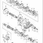 GSX-R750W Трансмиссия