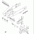 RM80 Rear swinging arm (model l)