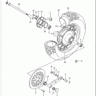 VS1400GLP Заднее колесо