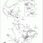 GSX-R750W Cowling body parts (model s d4a)