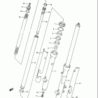 RM80 Front fork (model l / m / n / p / r)