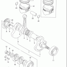 DR250SE Crankshaft (model p / r / s)