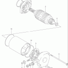 DR650SE Starting motor (model r / s)