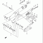RM125 Rear swinging arm (model n)