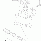 DR650SE Главный тормозной цилиндр,передний