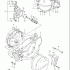 RM250 Crankcase cover (model p)
