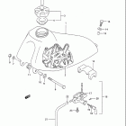 JR50 Fuel tank (model r / s)