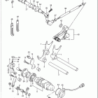 GSX-R750W Механизм  переключения передач