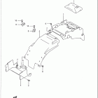GSX-R750W Rear fender (model r / s)
