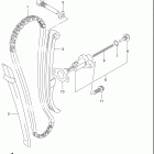 DR250SE Цепь ГРМ