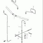 LS650,F,P Handlebar - control cable (ls650fg / fj / fk / fl)
