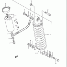 RM80 Rear shock absorber (model h / j)