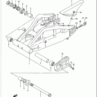 GSX-R750W Rear swinging arm (model r / s)