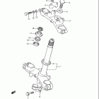 RM80 Steering stem (model g / h / j)
